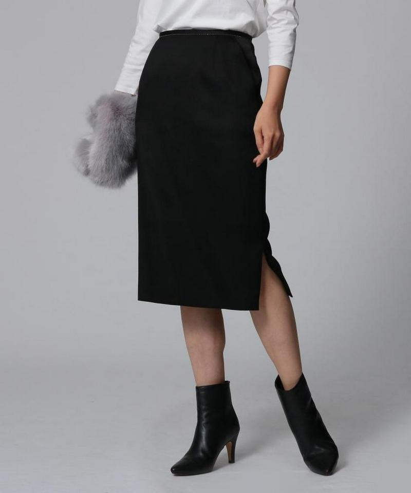 サイドスリットツイルスカート