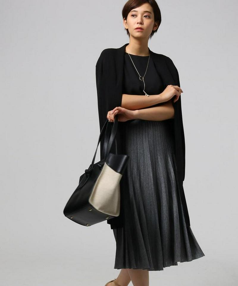 ビスコースエステル　ロングカーディガン