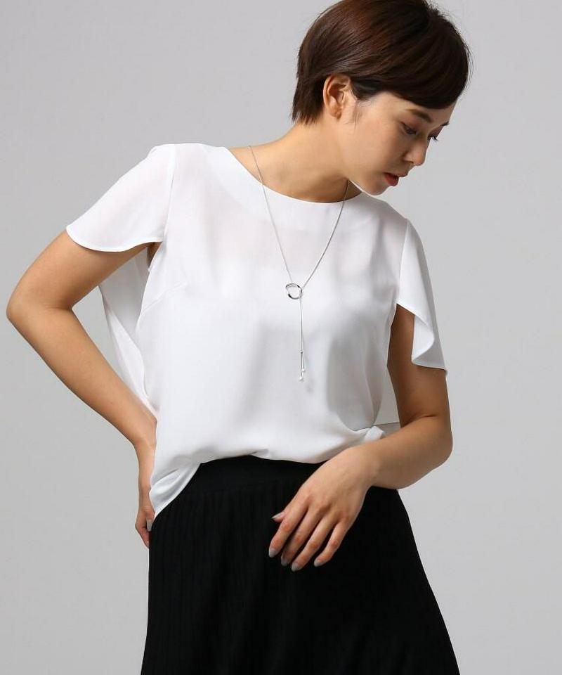 ジョーゼットシャツ