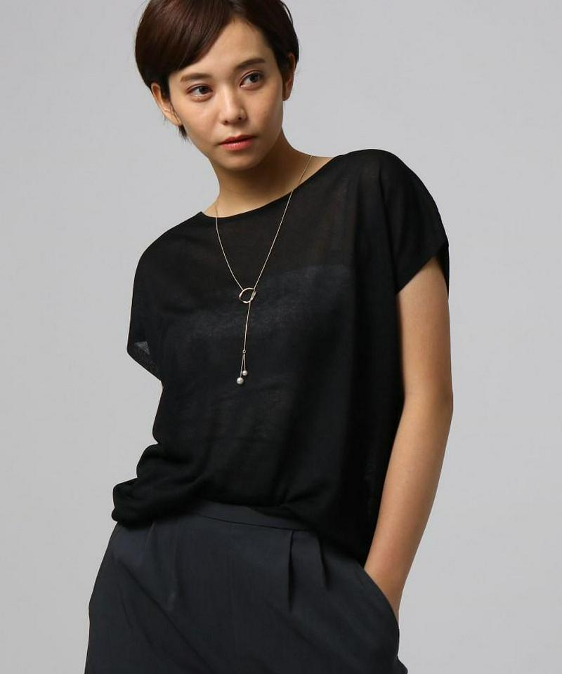 【洗える】ビスコースエステル プルオーバー