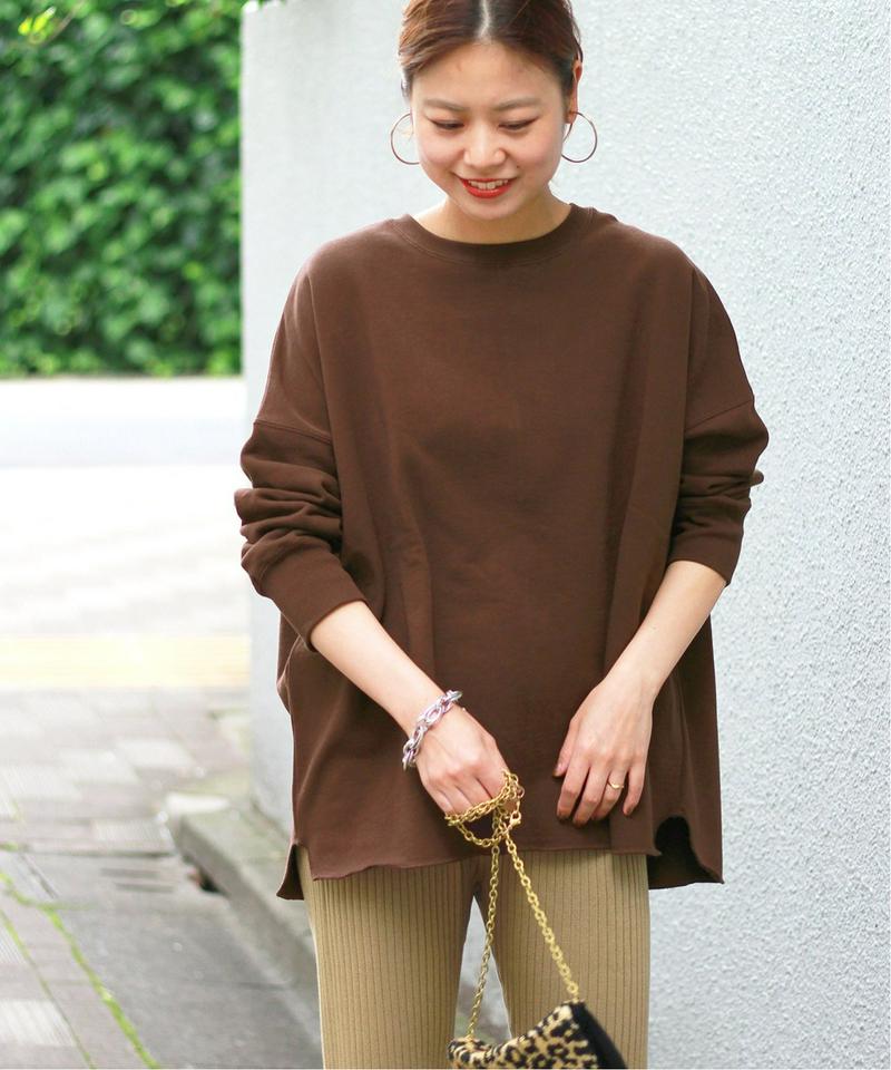 オーバーサイズロングスウェット◆