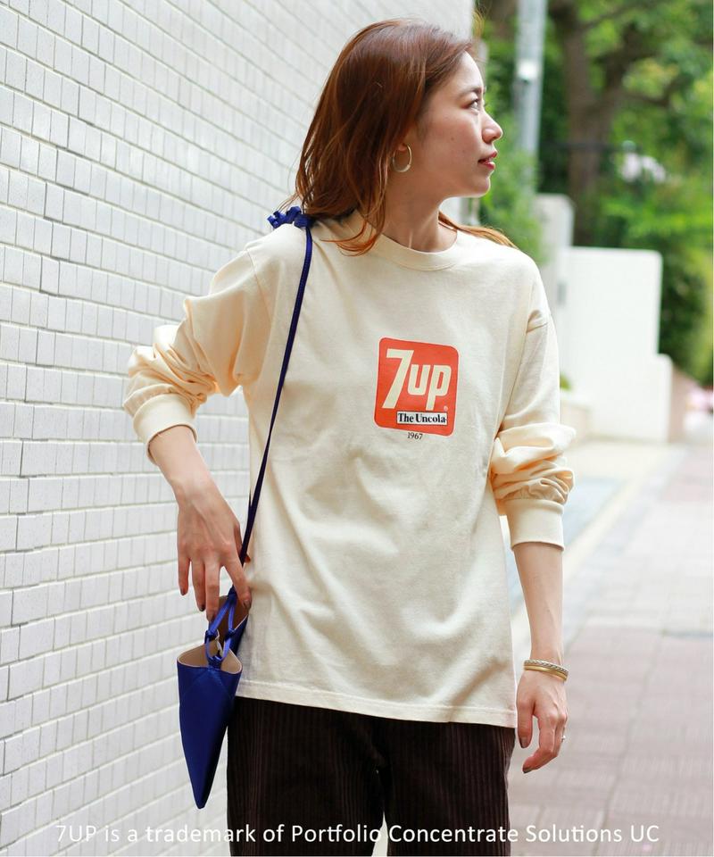 7UP ロングスリーブTシャツ◆