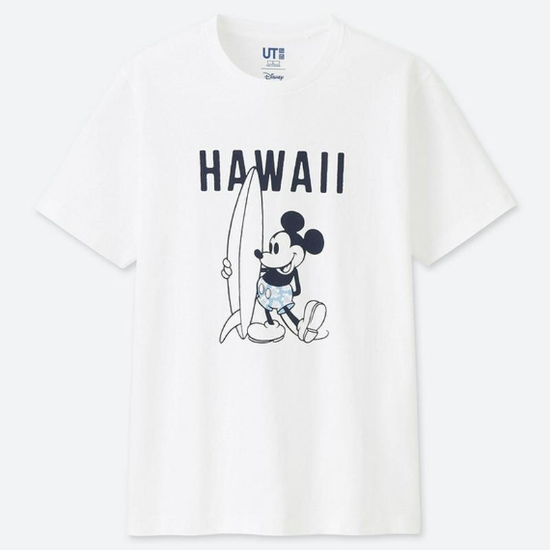 ミッキー ブルー UT（グラフィックTシャツ・半袖）