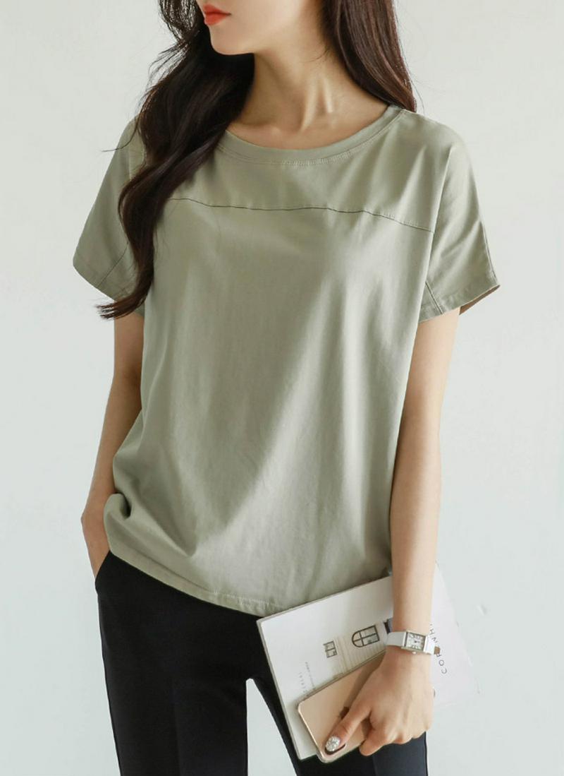 ルーズフィットドロップTシャツ