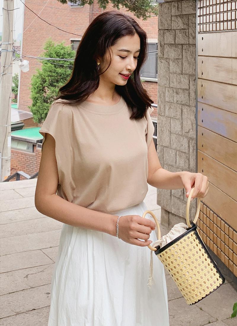 ショルダータックTシャツ・全4色