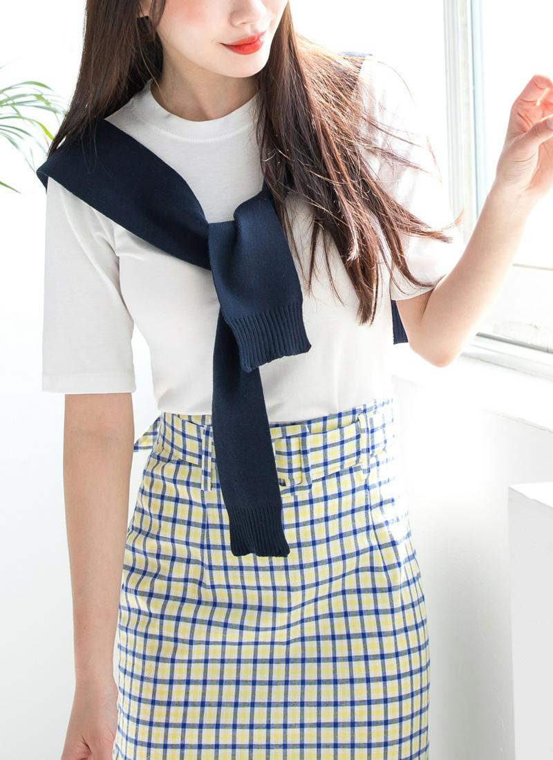 ソフトタッチベーシックTシャツ