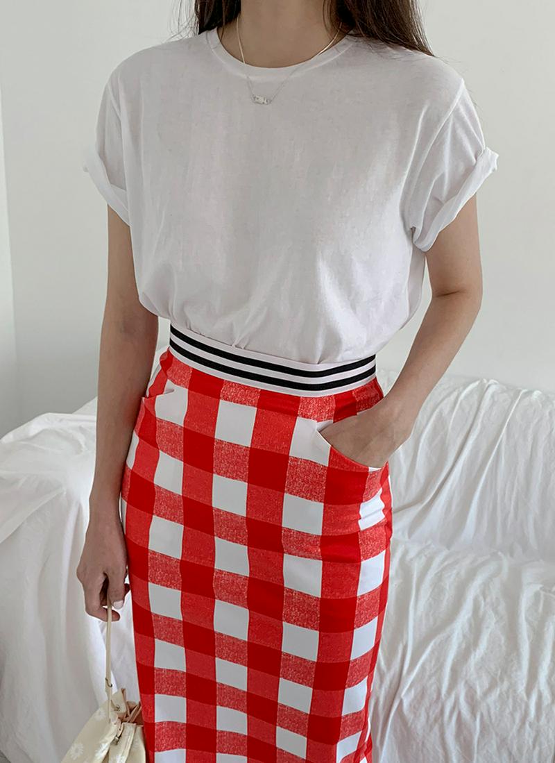 ショートスリーブコットンTシャツ