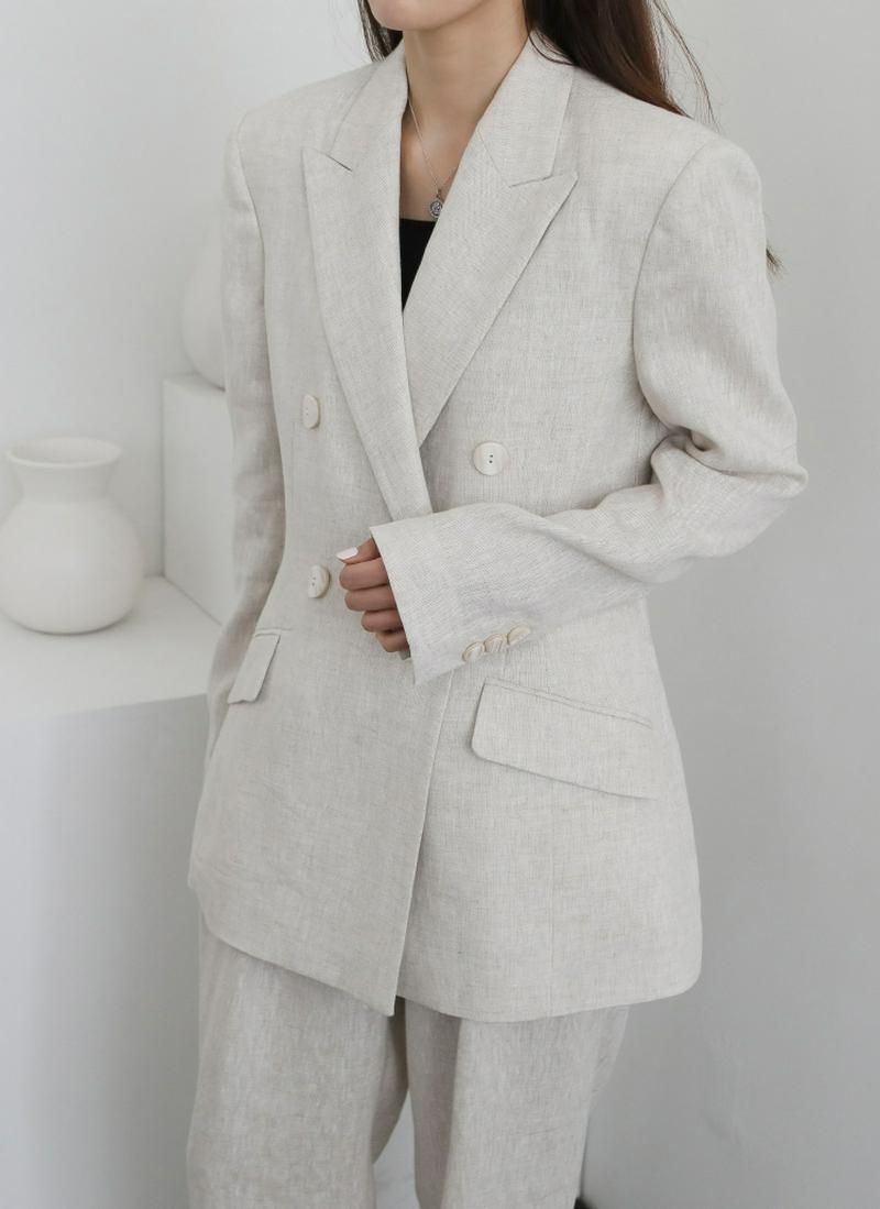 リネンダブルジャケット