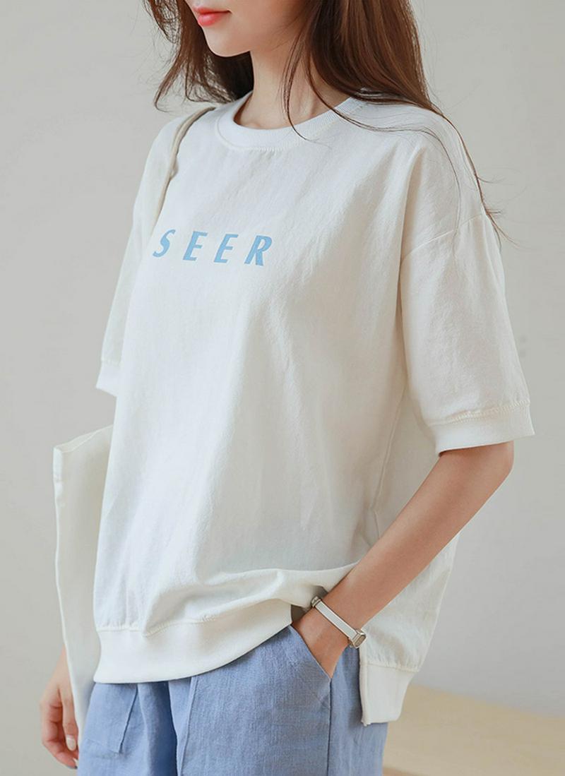 SEER半袖スウェット