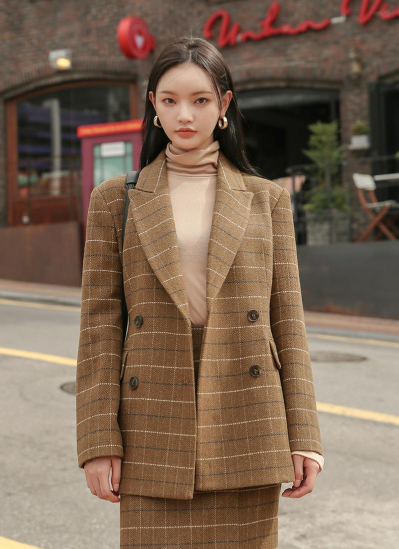 ビッグチェックジャケット