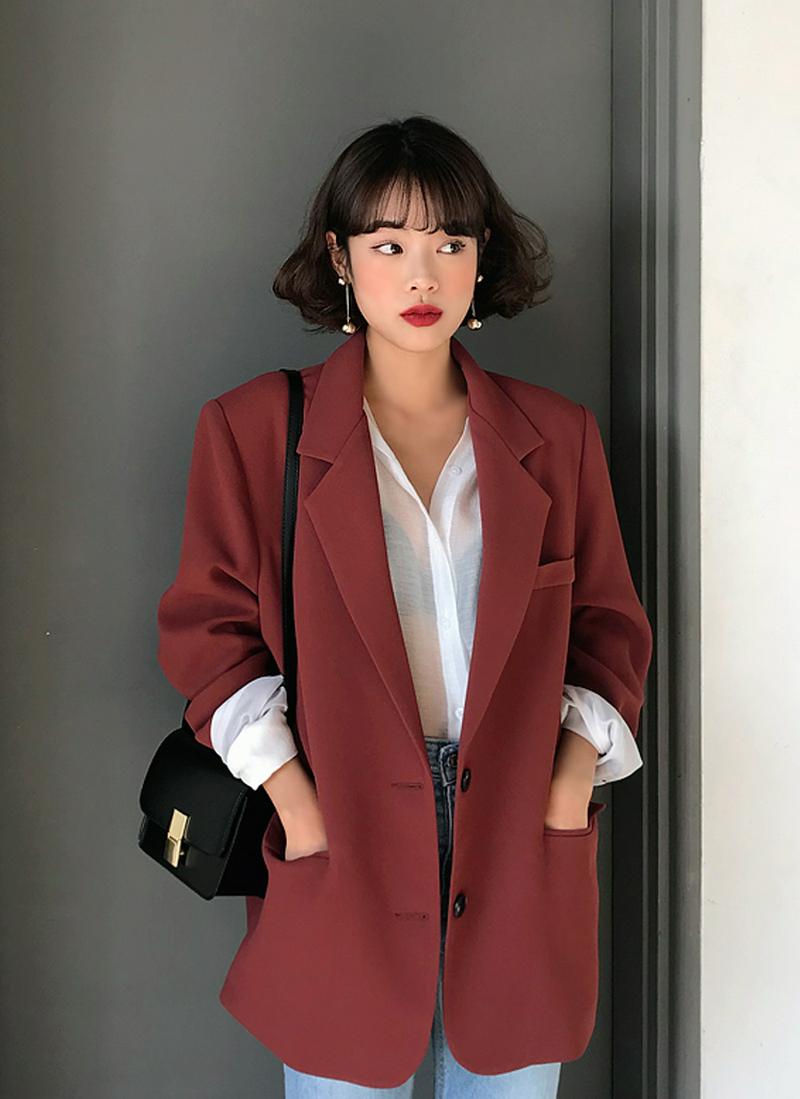 ウェルトポケットシングルジャケット