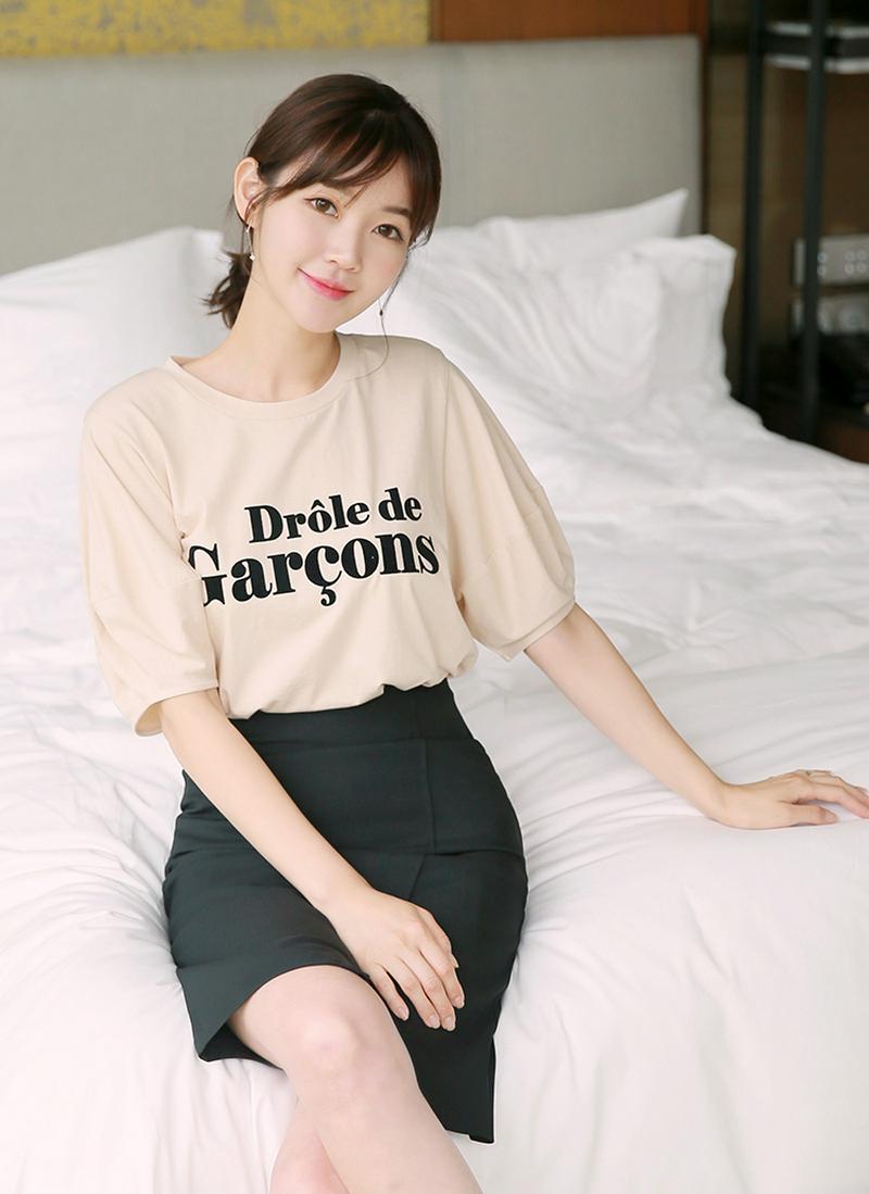 DroleパフTシャツ