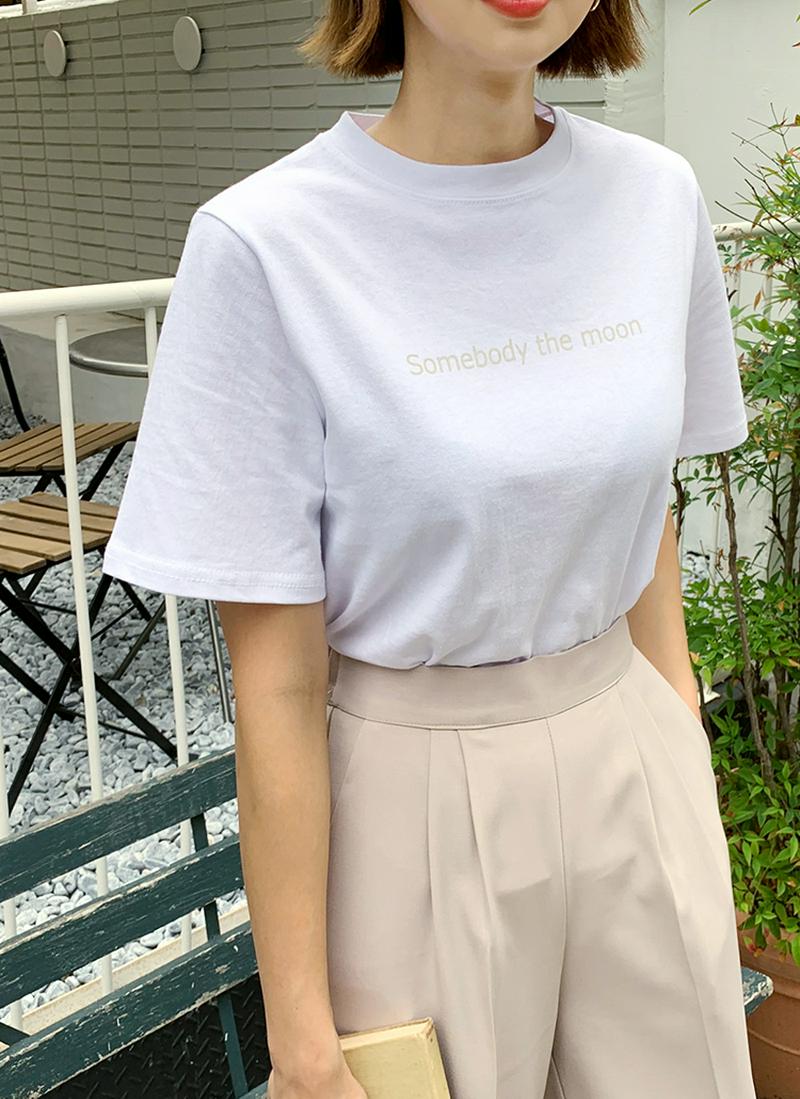 4TYPEレタリングTシャツ・全12色