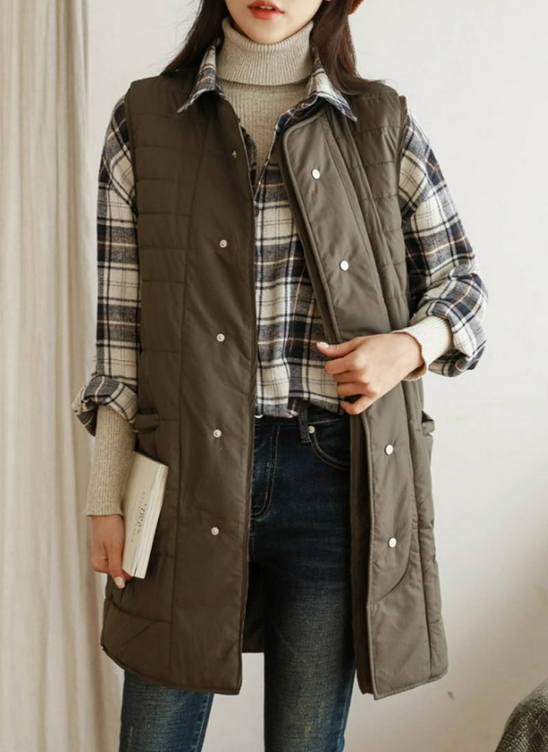 ウェルロンロングベストジャケット