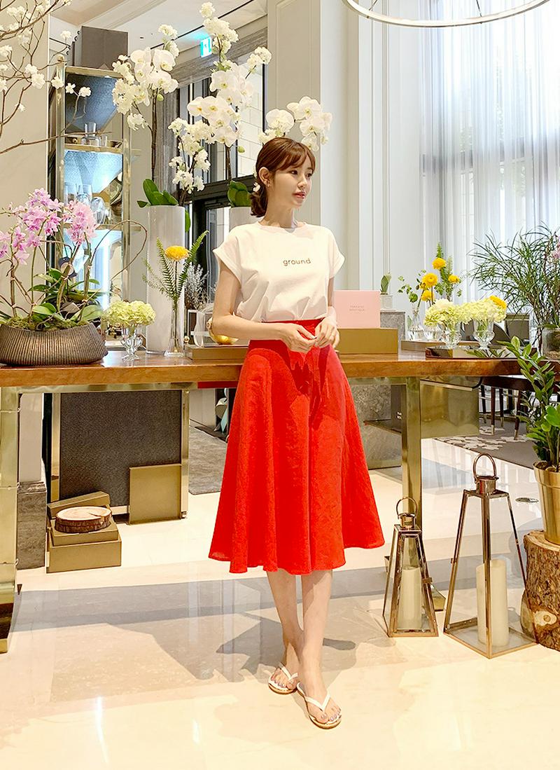 groundキャップスリーブTシャツ