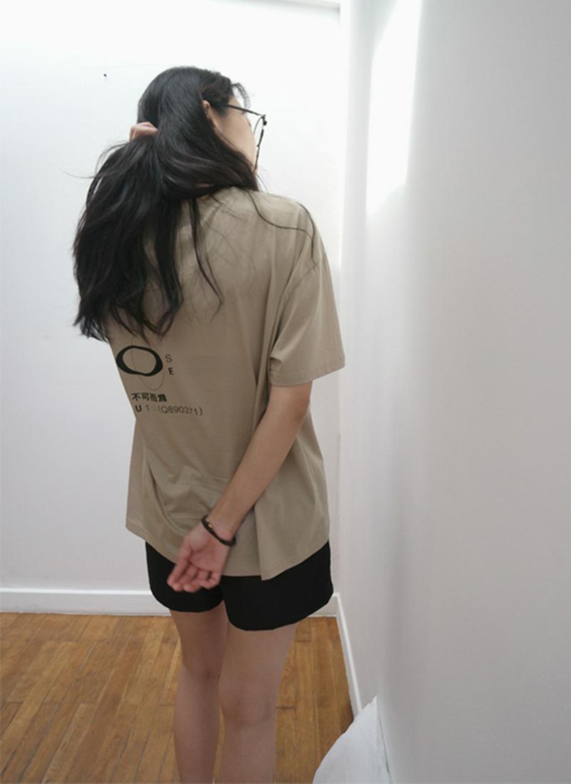 グラフィックプリント半袖Tシャツ