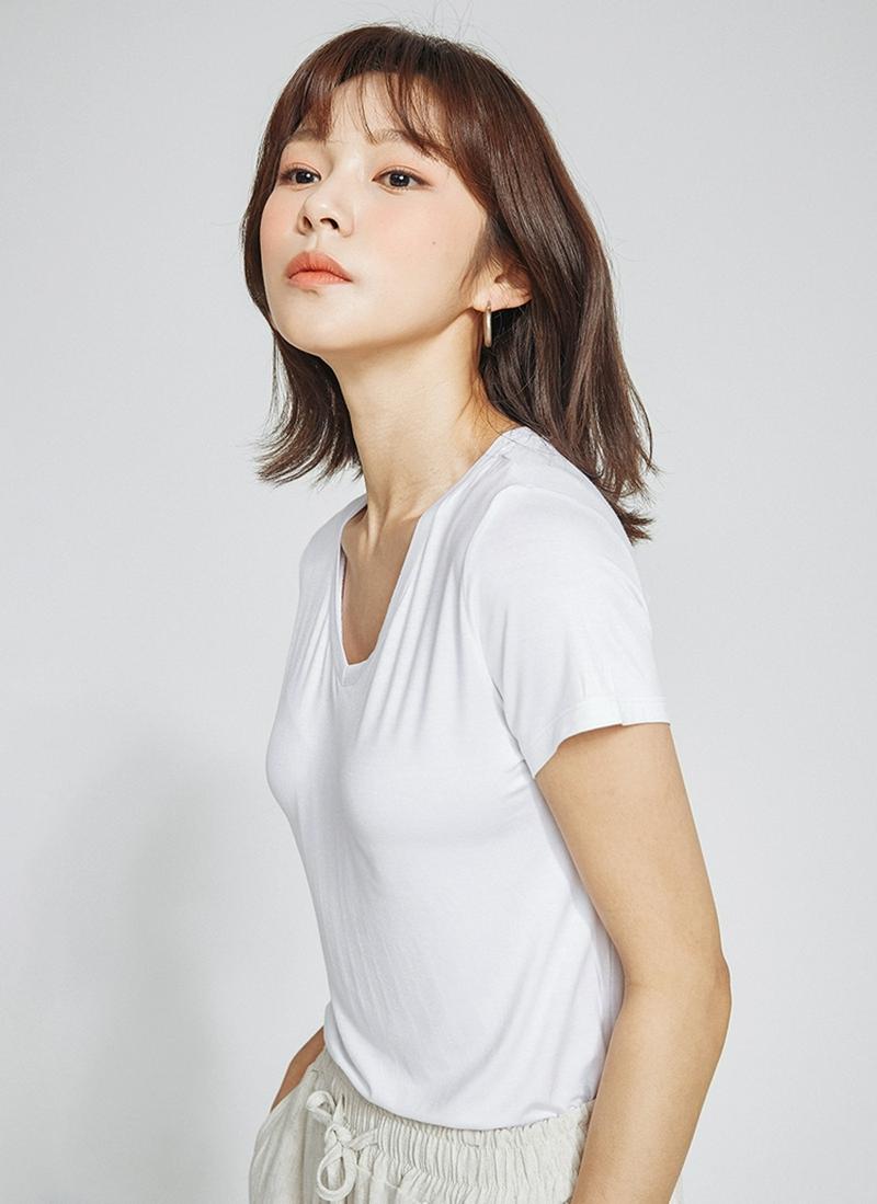 スリムショートスリーブTシャツ