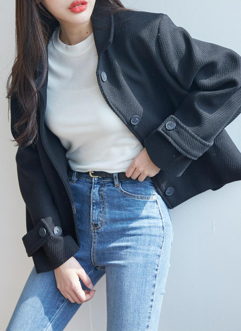 カラーボタンジャケット