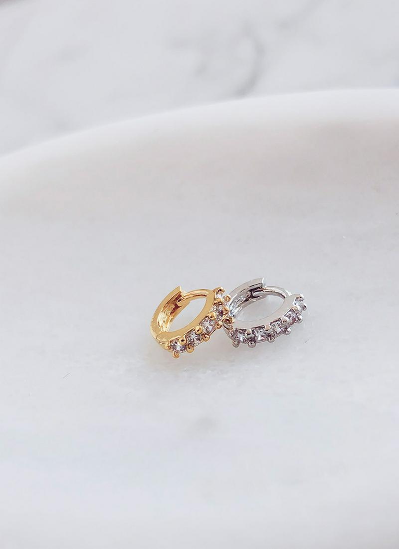 キュービックポイントワンタッチミニピアス