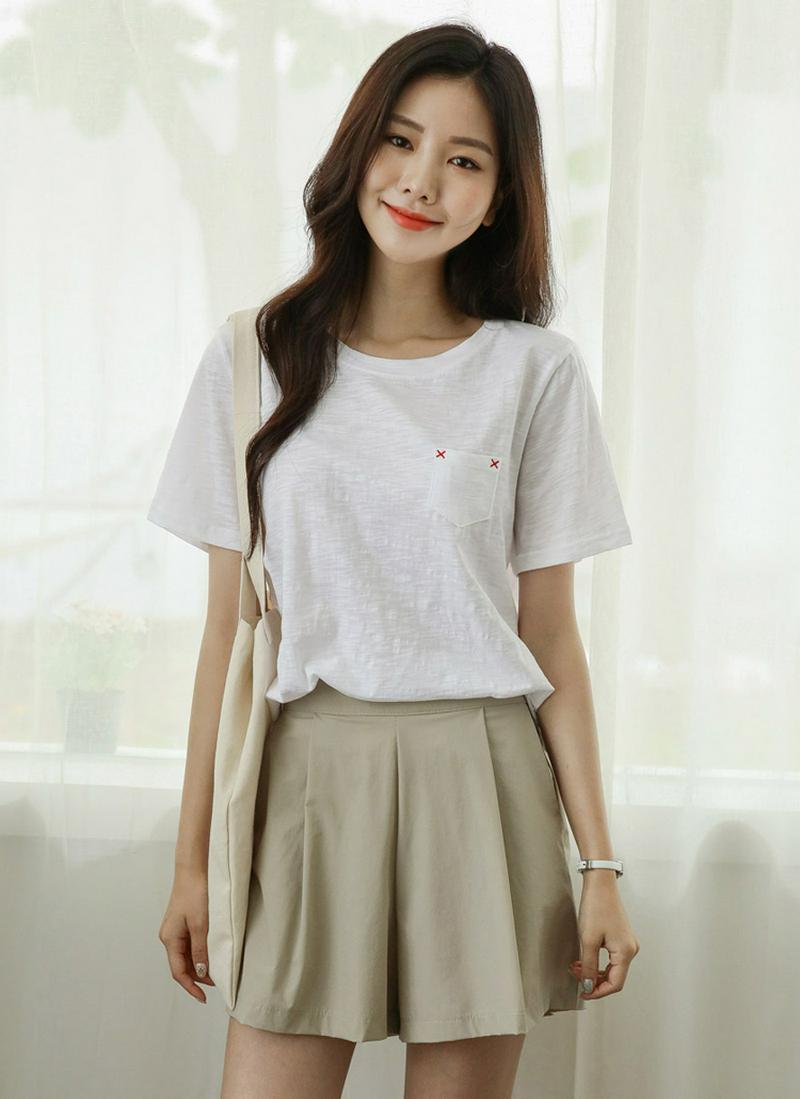 クロスポイントポケットTシャツ