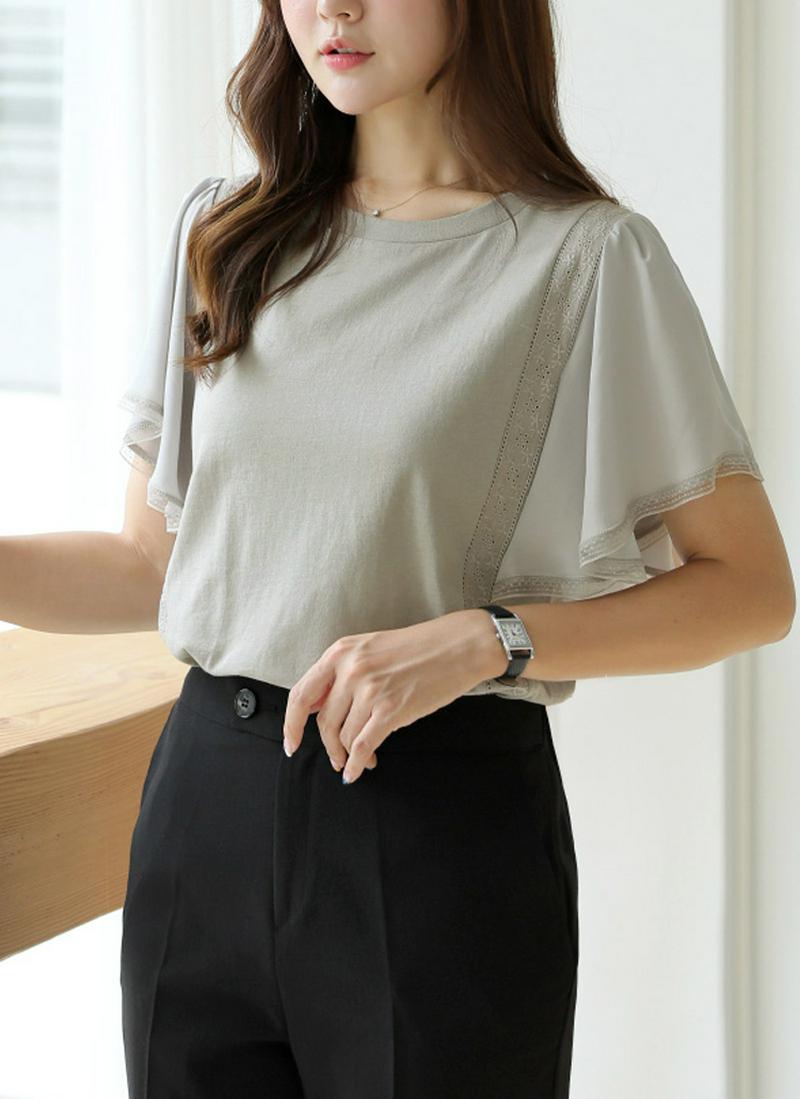 レースラインウィングTシャツ