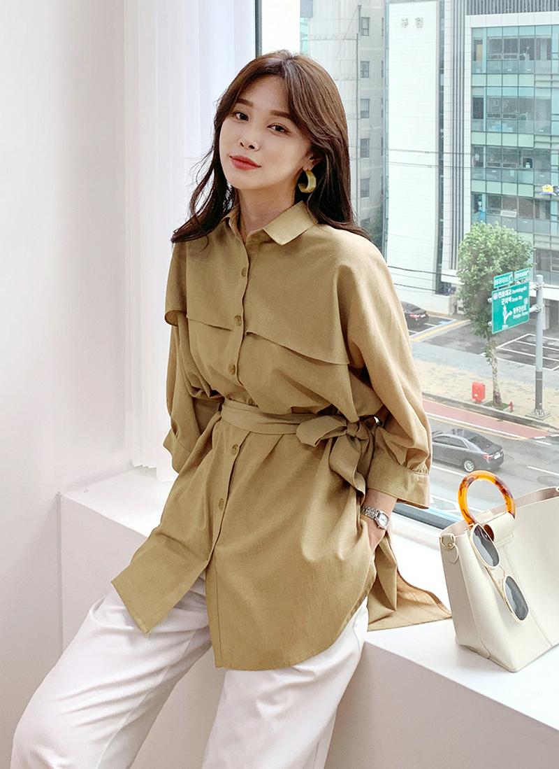 ストラップSETシャツジャケット・全2色