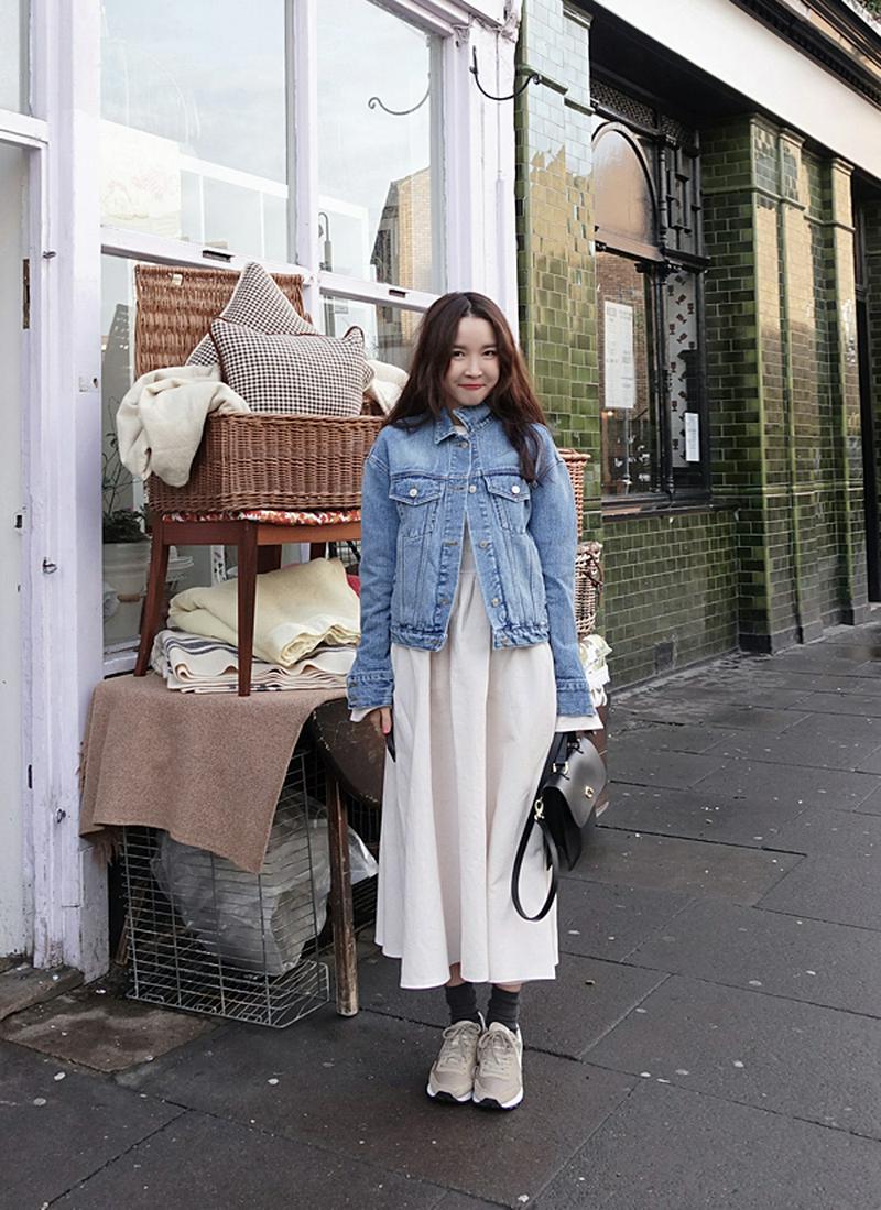 コットンデニムジャケット