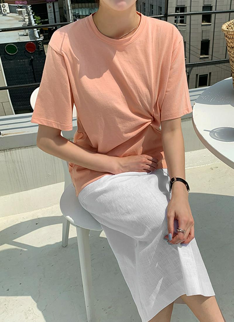 サイドツイストTシャツ