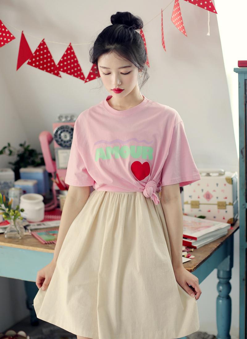 AMOUR半袖Tシャツ