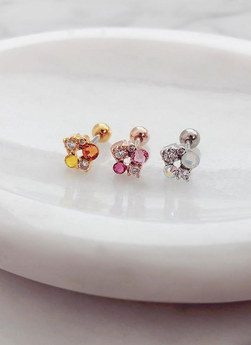 マルチキュービックピアス