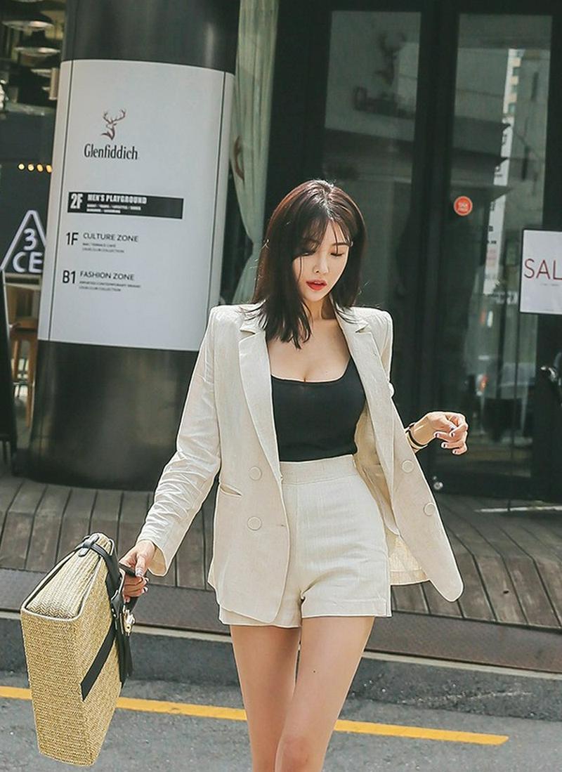 くるみダブルボタンジャケット