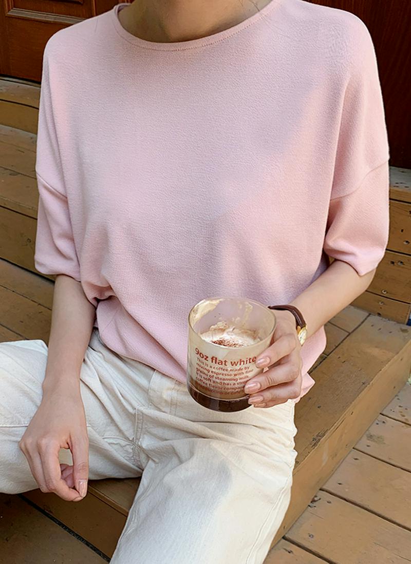 ドロップショルダーTシャツ