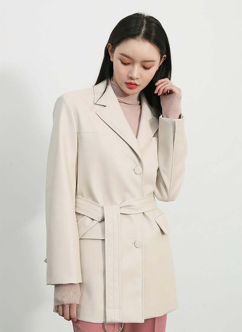 ベルトSETエコレザージャケット