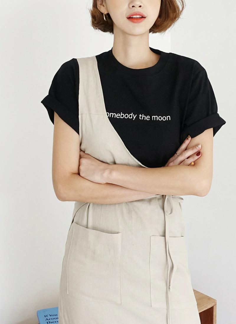Somebody the moon半袖Tシャツ・全3色
