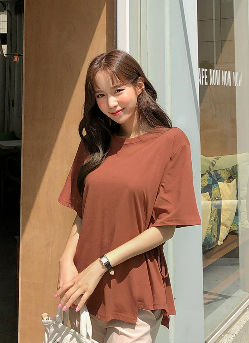 サイドストリングTシャツ