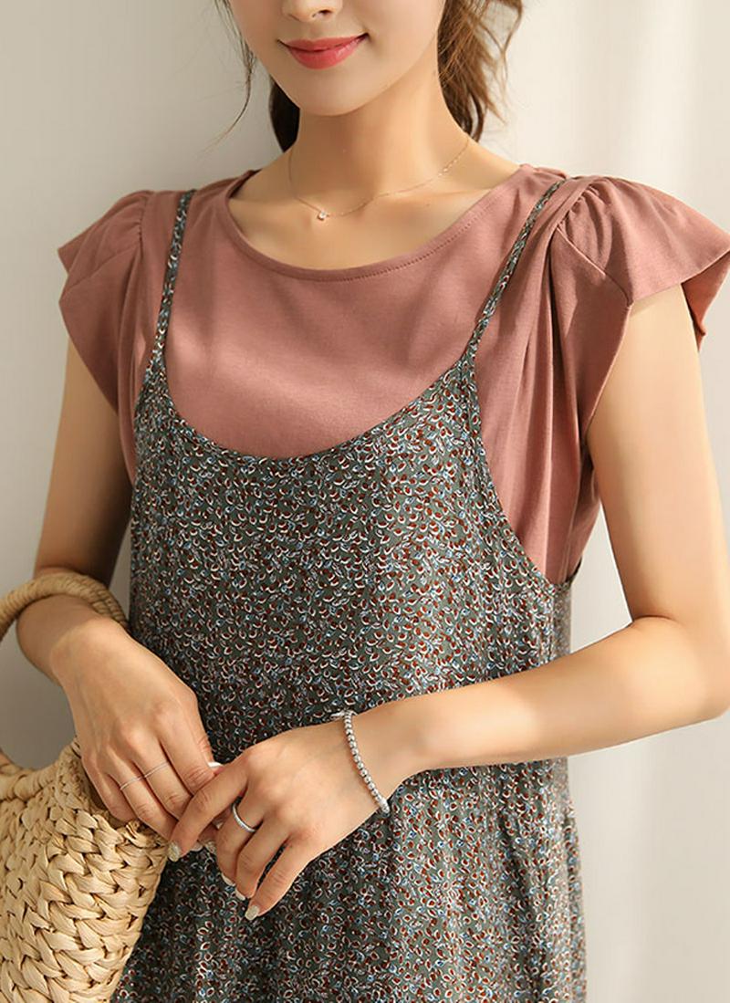 フレアアームレットTシャツ