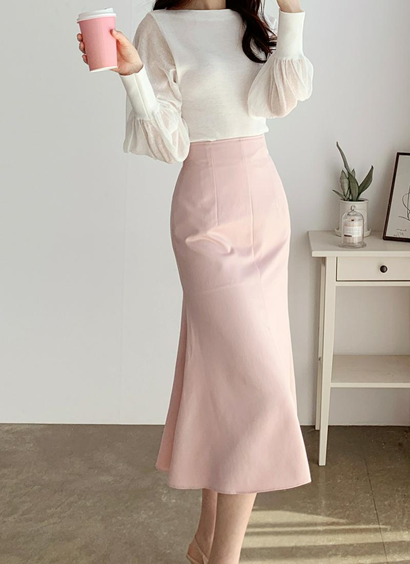 パフシアースリーブニット