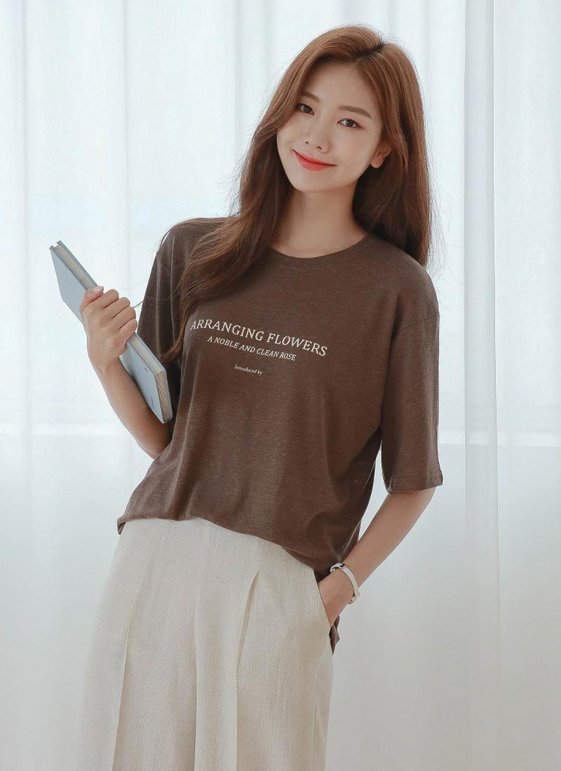 FLOWERS半袖Tシャツ