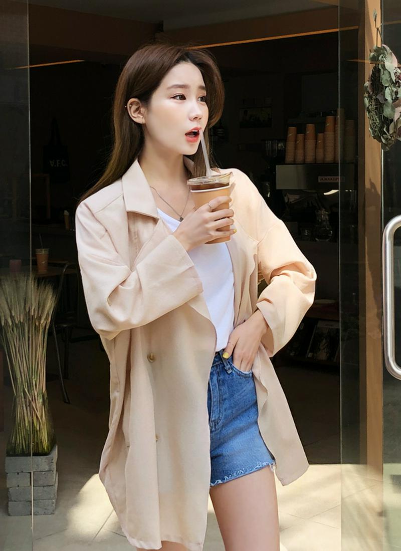 ルーズフィットリネンジャケット