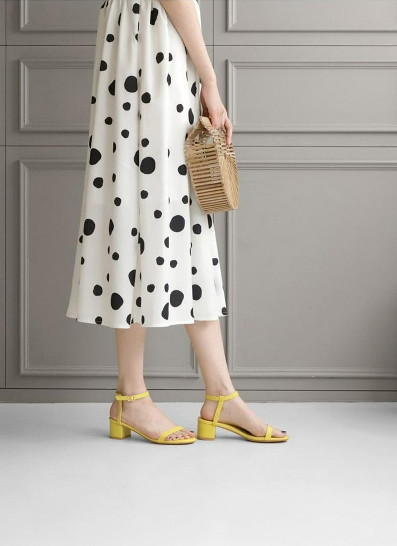 Lorence ストラップ サンダルヒール (5cm)