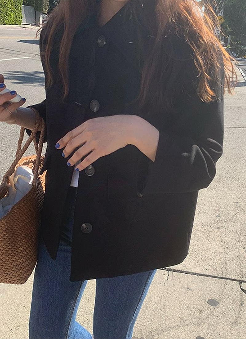 ボタンポケットジャケット