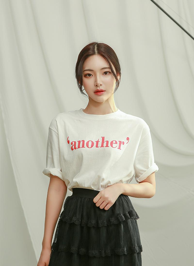anotherルーズフィットTシャツ