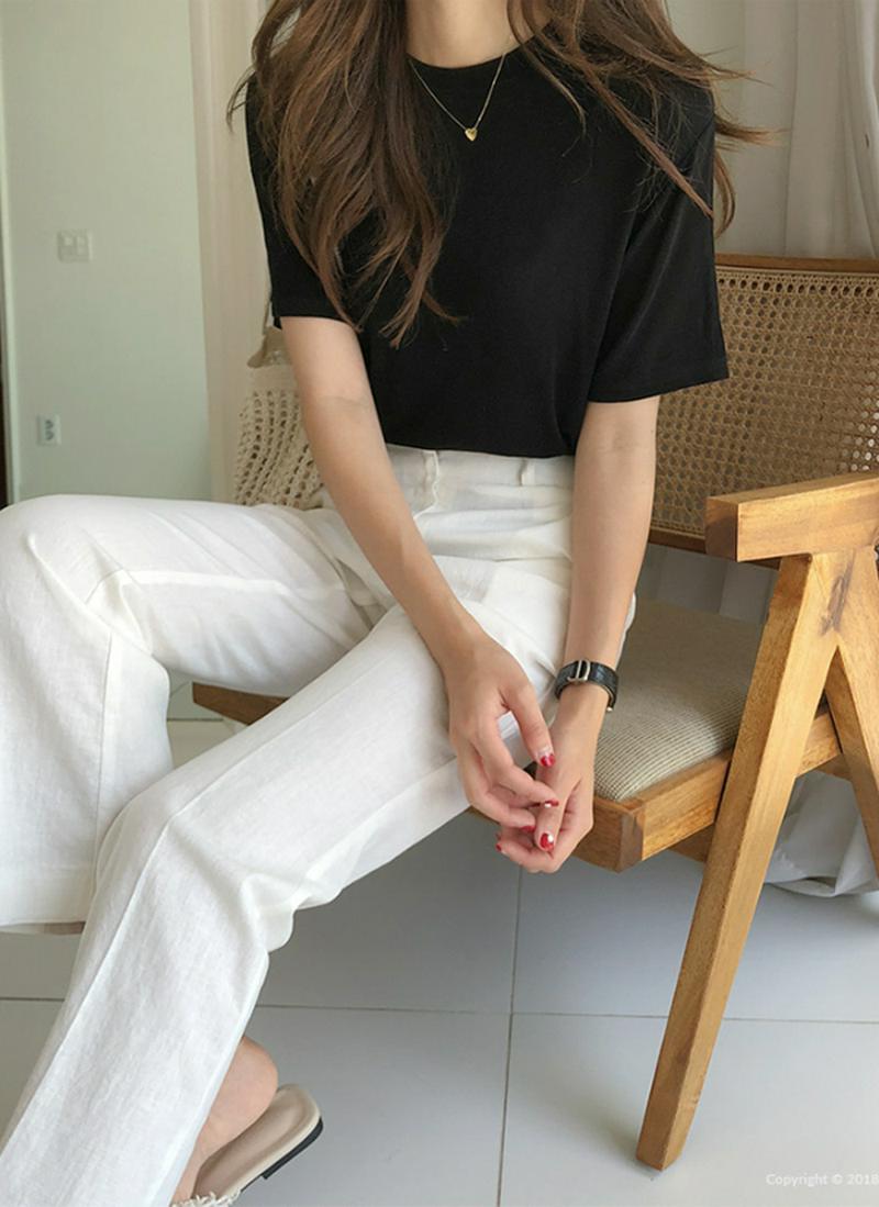 ベーシックナチュラルTシャツ