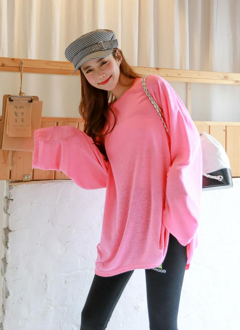 ビッグシルエットロングスリーブTシャツ