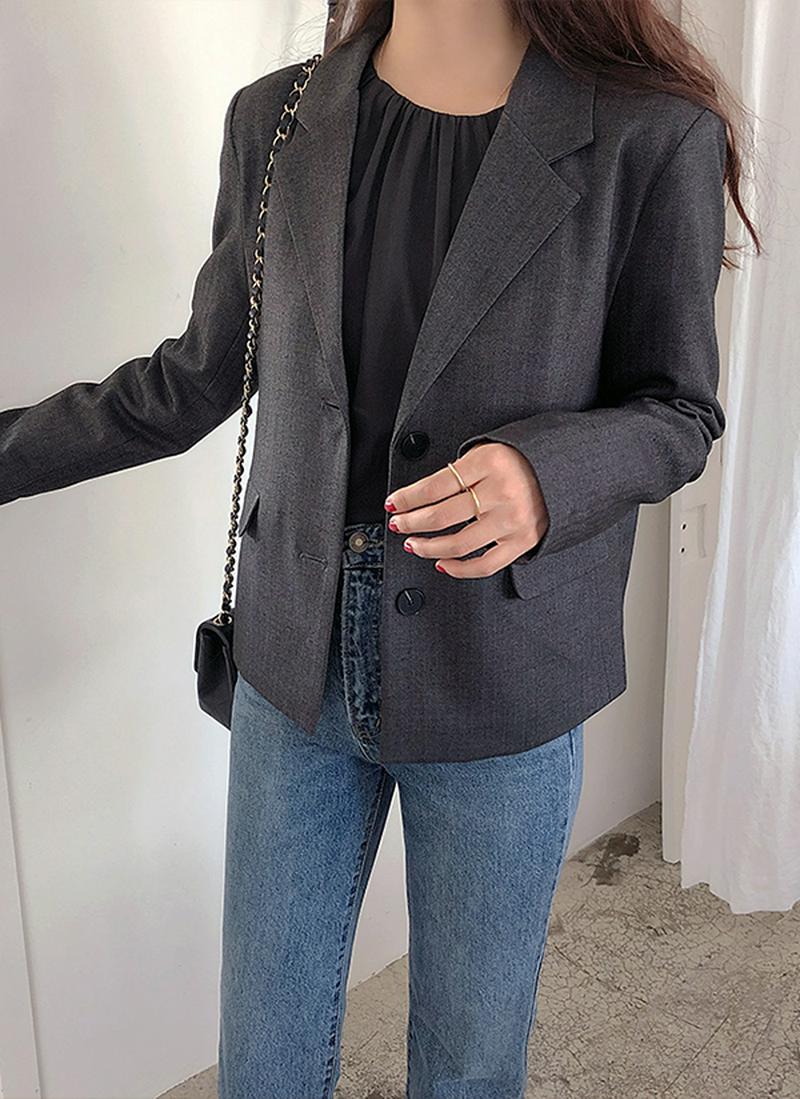 2ボタンデイリージャケット