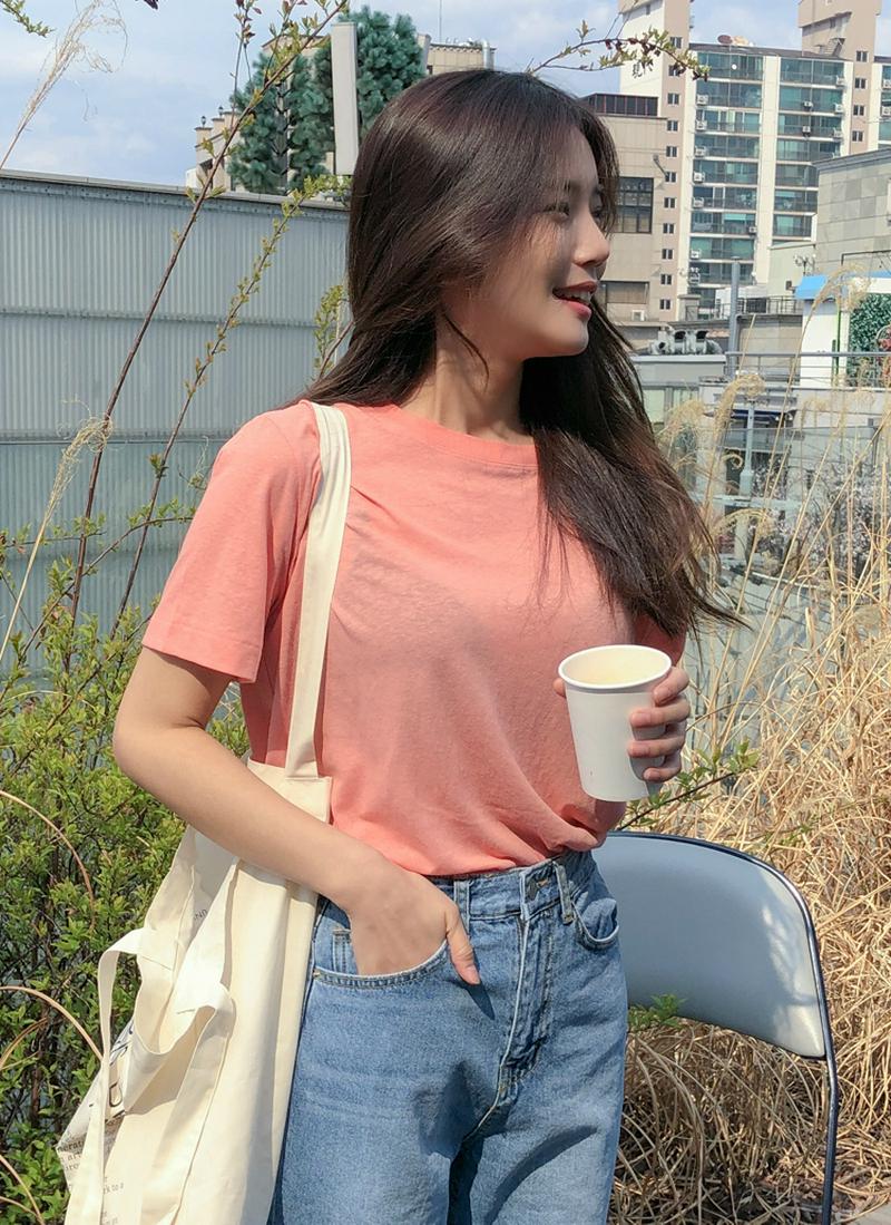 ソフトラウンド半袖Tシャツ