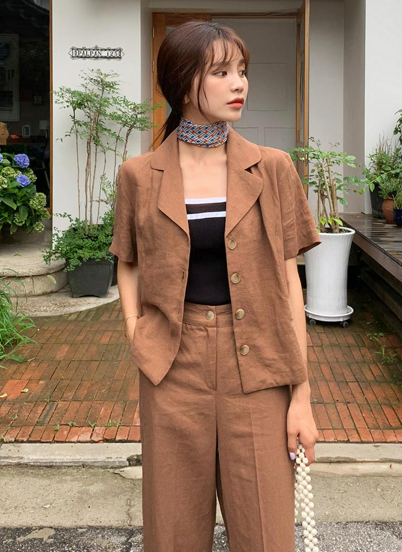 4ボタンジャケット・全2色