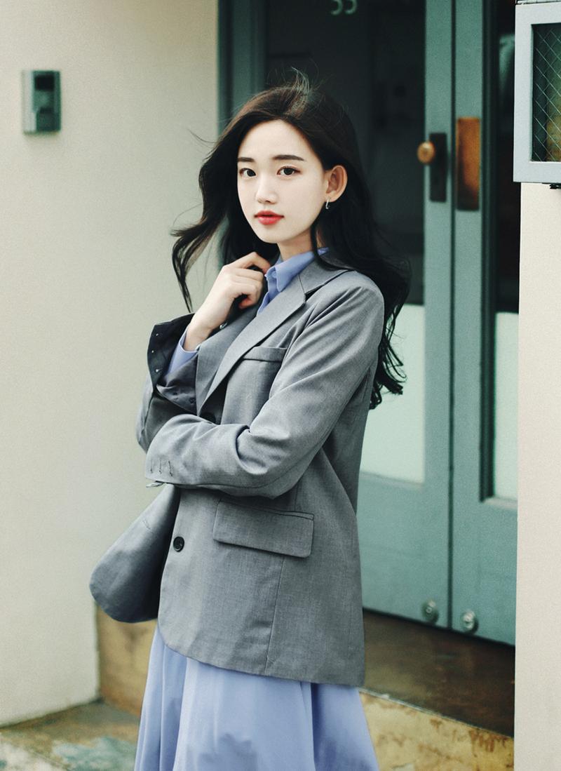 シングルスリーボタンジャケット