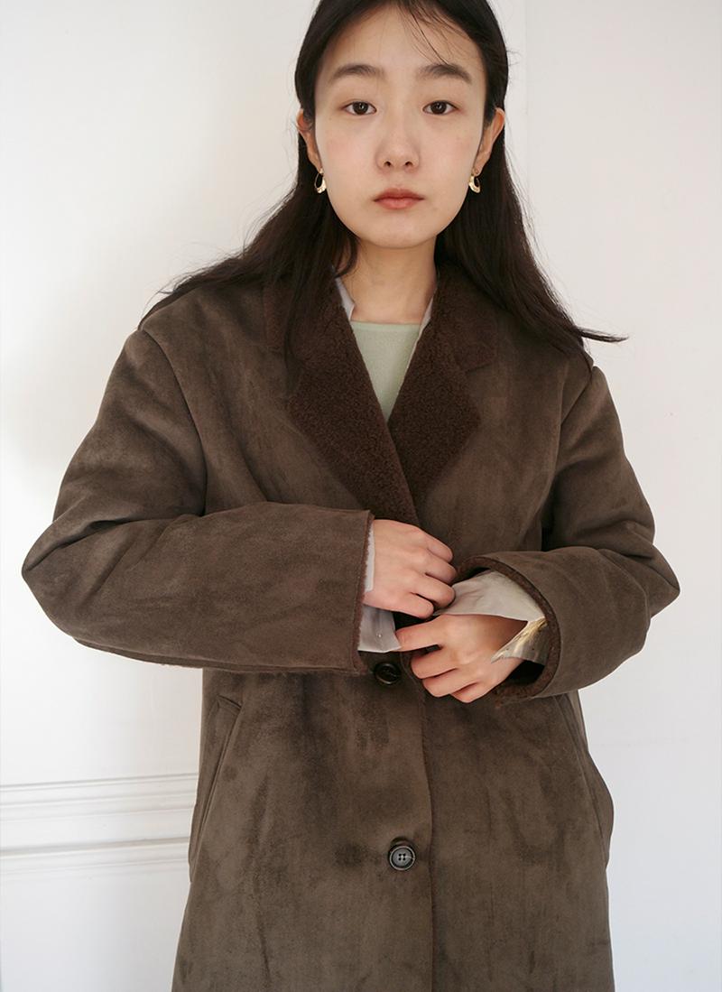 マニッシュエコムートンロングジャケット