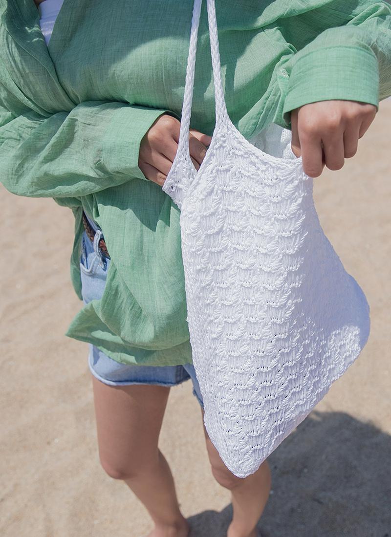 アクリルニットバック